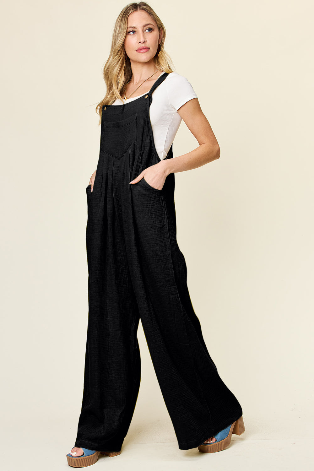 Abby Wide Leg Overall