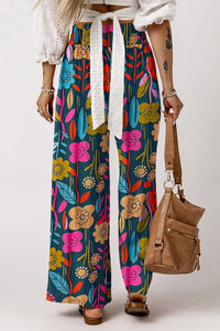 Mix Up Wide Leg Pants